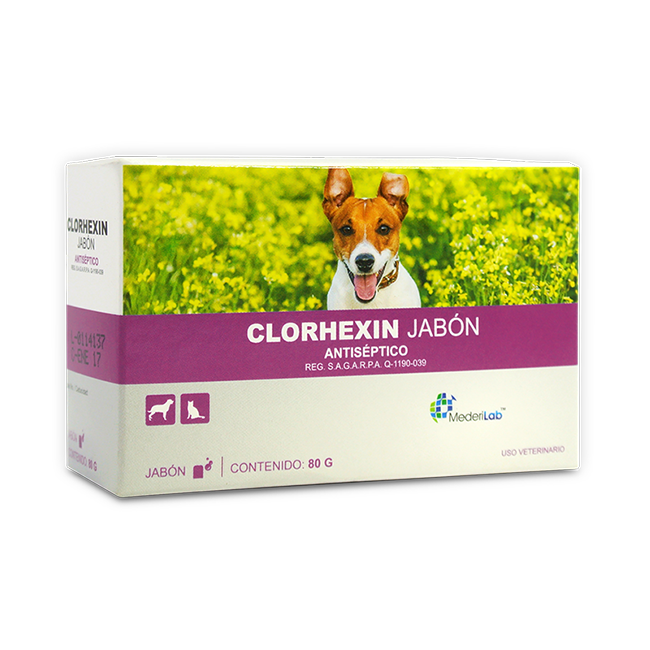 Clorhexin Jabón Antiséptico 80 G - MederiLab Clorhexin Jabón Antiséptico 80 G - MederiLab